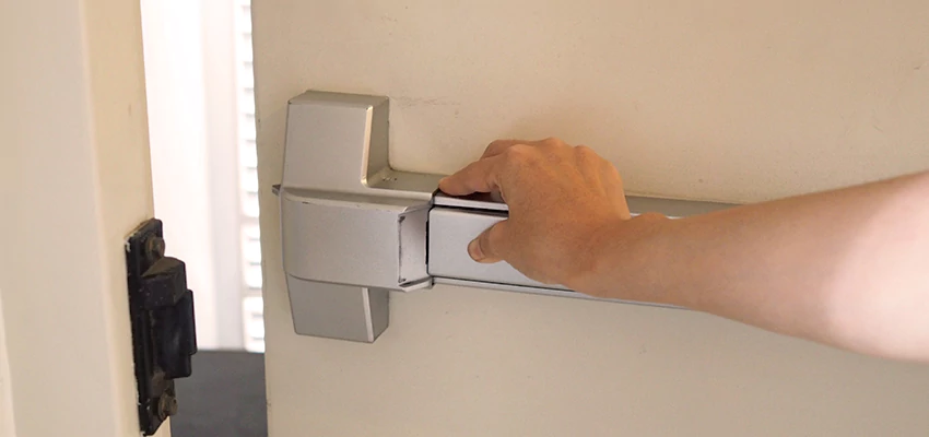 Roller Gate Panic Bar Installation in Indio, California